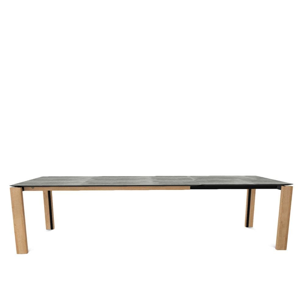 Ausziehtisch TERRA T0601 - Keramik & Eiche _ Mobitec _SKU T0601-K203/E10_90x160/260