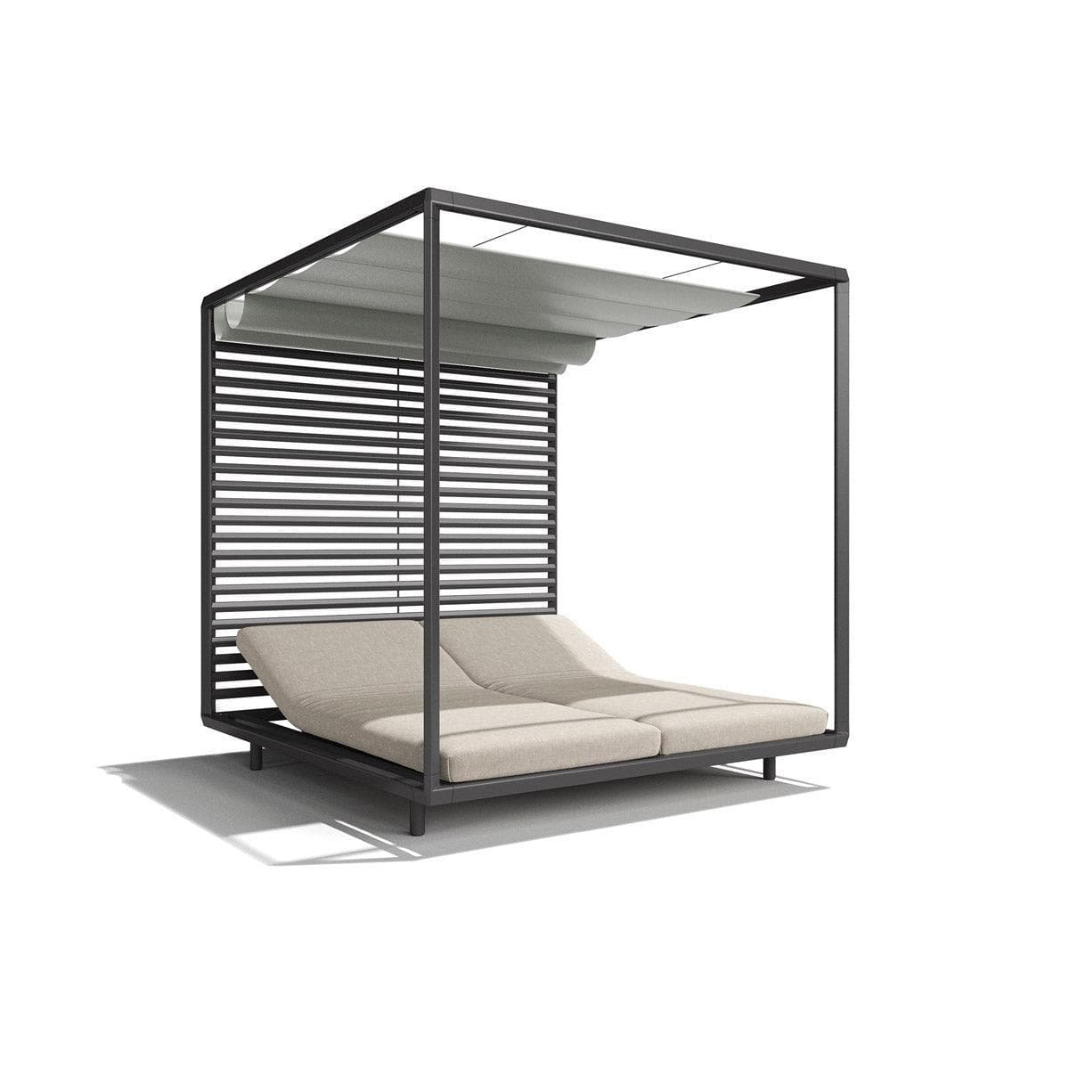 Tribù PAVILION Sonnenbett - Aluminium Wengé - Original Homestories