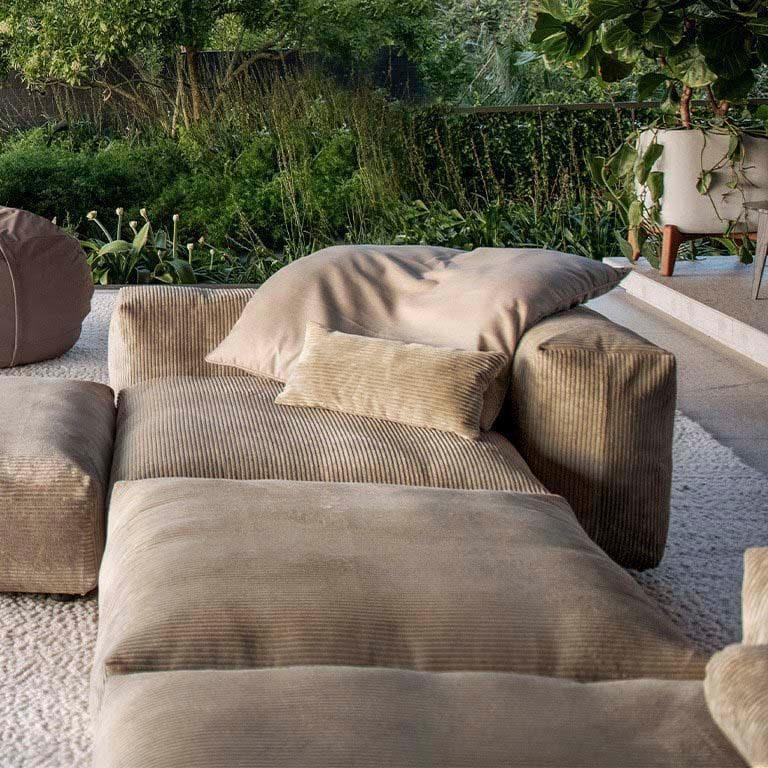 Modulares Sofa S Cord Velours - 3-Sitzer - Original Homestories