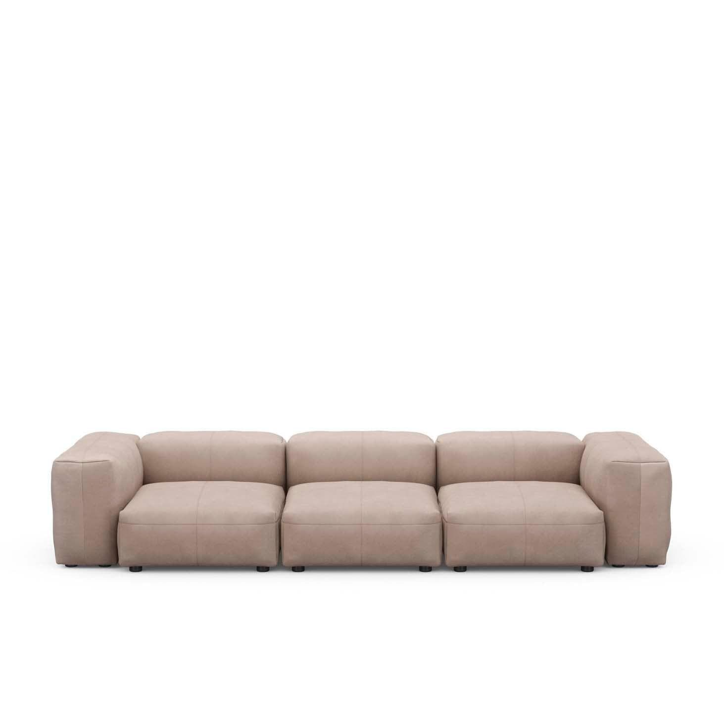 Modulares Sofa S Leder - 3-Sitzer - Original Homestories