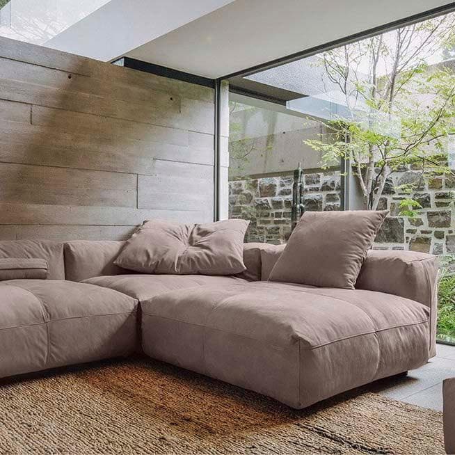 Modulares Ecksofa Leder - L | Vetsak | Homestorys