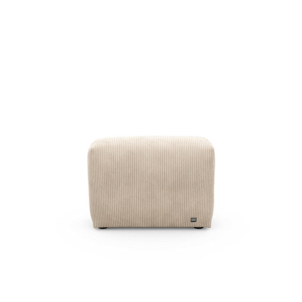 Modulares Sofa Seitenteil Cord Velours - 84x31 | Vetsak | Homestorys
