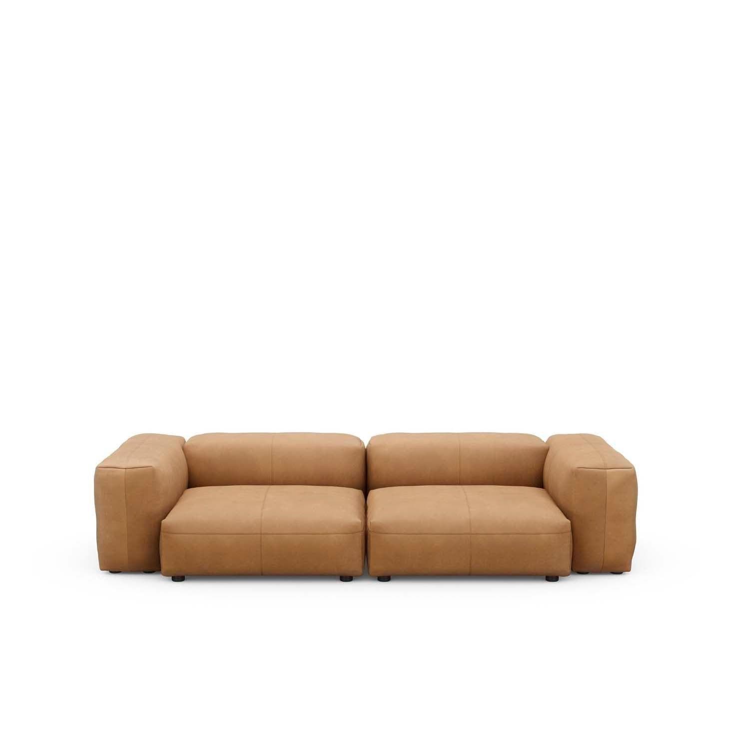 Modulares Sofa M Leder - 2-Sitzer - Original Homestories