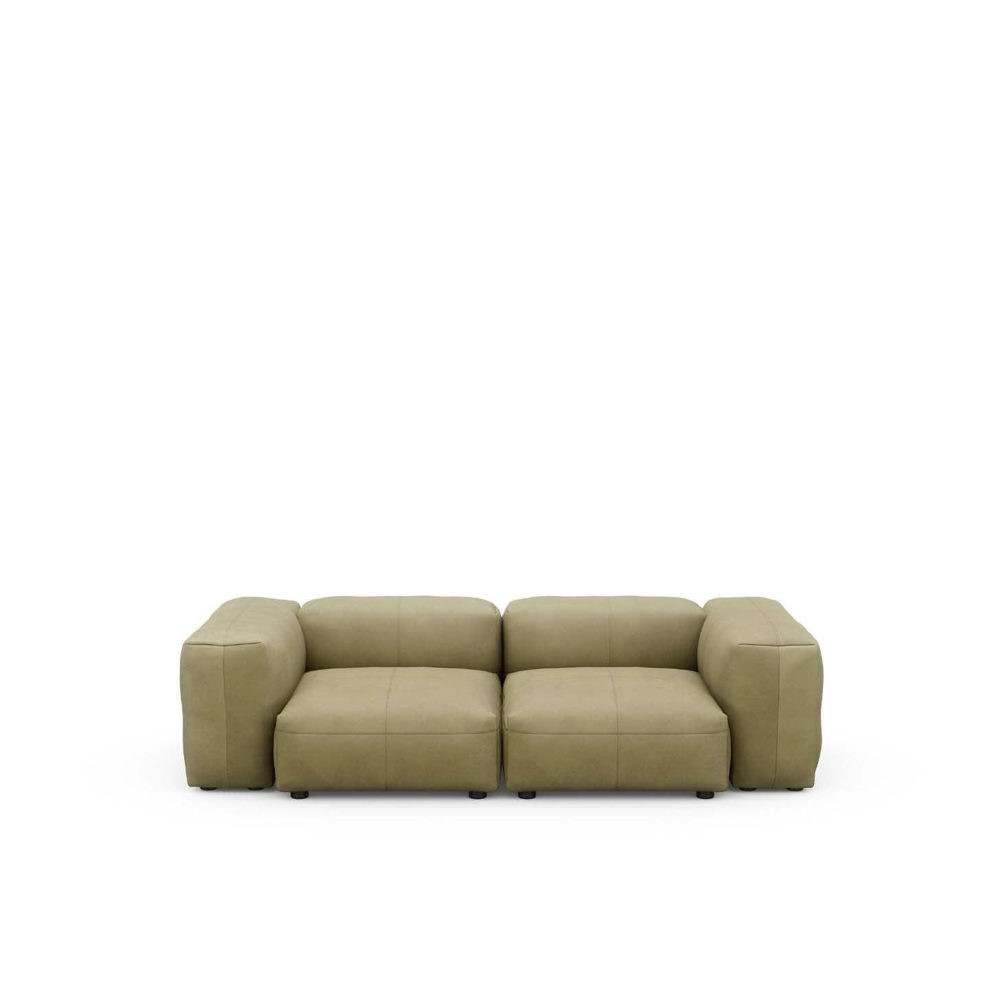 Modulares Sofa S Leder - 2-Sitzer - Original Homestories